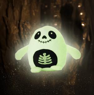 Halloweenmjukis Spöke, självlysande - Teddykompaniet