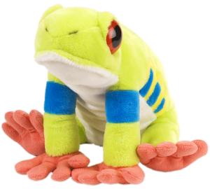 Rödögd bladgroda, 30cm - Wild Republic