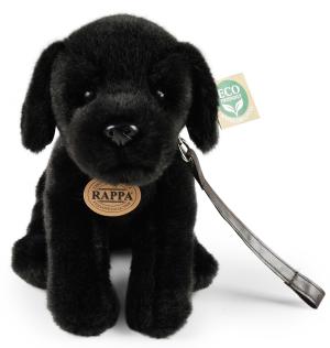 Labrador, svart (sittande) - Rappa Toys