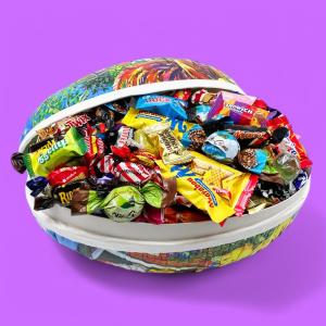 Påskägg Jumbo med godis (2,3kg)