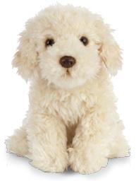 Labradoodle, vit - Keycraft Living Nature